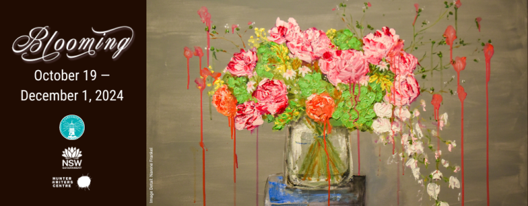 Exhibition at Lighthouse Arts. Blooming, October 19 to December 1, 2024.