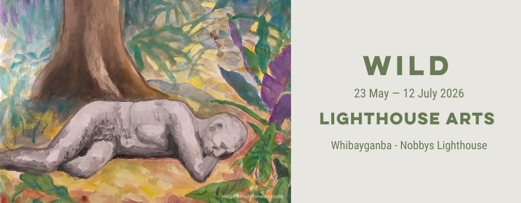 WILD, 23 May - 12 July at Lighthouse Arts. Artwork detail by Ronald Atilano