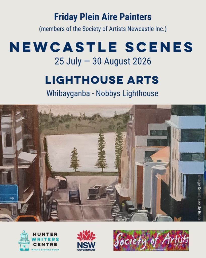 Newcastle Scenes, 25 Jul - 30 Aug at Lighthouse Arts. Artwork detail by Detail: Lee de Bono
